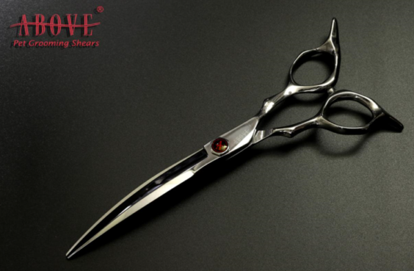 Above Grooming Shears Flipper Curves